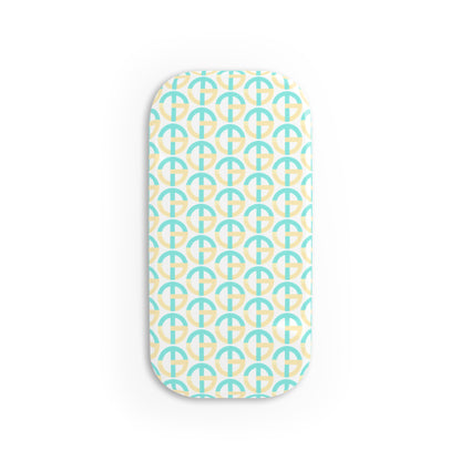 TONY G Phone Click-On Grip, adorned with the TG Logo Vintage #3 Monogram Pattern