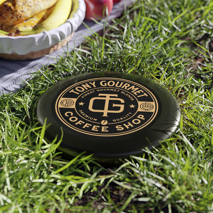 TONY Gourmet Wham-O Frisbee, featuring the TONY Gourmet design