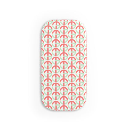 TONY G Phone Click-On Grip, adorned with the TG Logo Vintage #4 Monogram Pattern