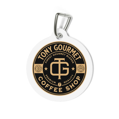 TONY Gourmet Pet Tag, featuring the TONY Gourmet design