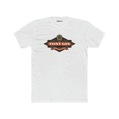 TONY Gin Men's Cotton Crew Tee, featuring the TONY Gin design