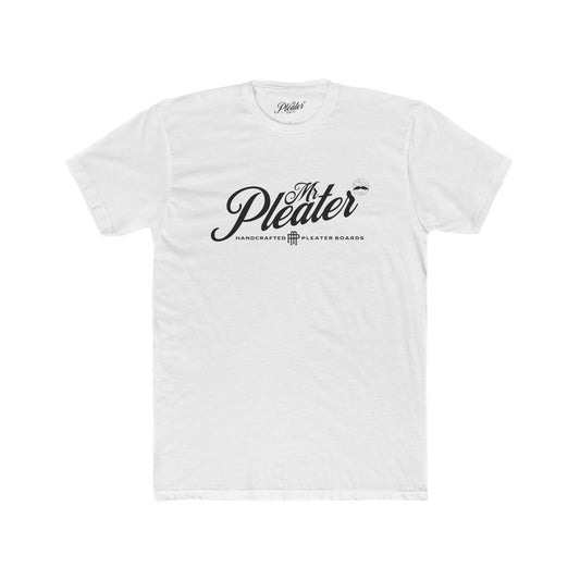 Mr. Pleater By TONY G Men's Cotton Crew Tee, featuring the Mr. Pleater Handcrafted Pleater Board 3 design