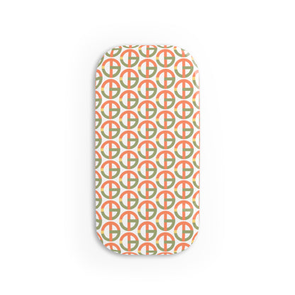 TONY G Phone Click-On Grip, adorned with the TG Logo Vintage #1 Monogram Pattern