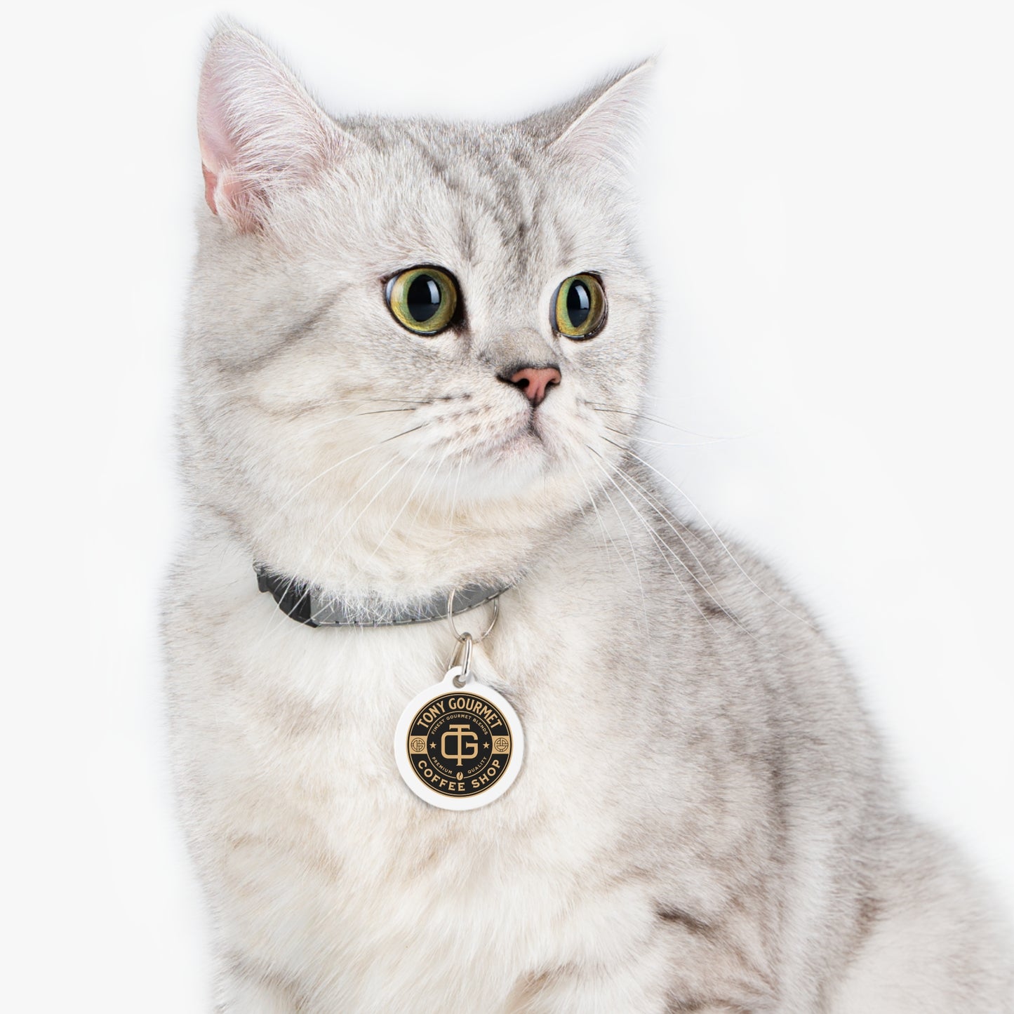 TONY Gourmet Pet Tag, featuring the TONY Gourmet design