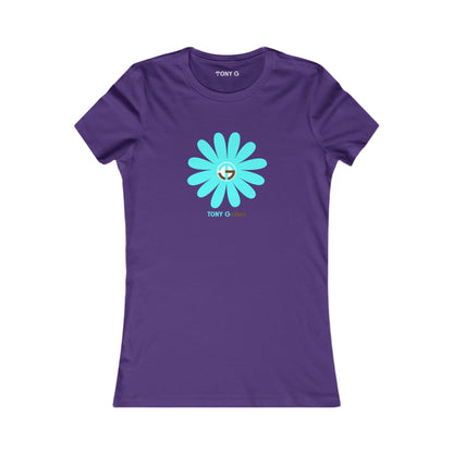 TONY Gerbera(#6 of 12) Women's Favorite Tee, adorned with the TONY Gerbera #6 design