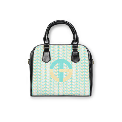 TONY G Shoulder Handbag, adorned with the TG Logo Vintage #3 Monogram Pattern