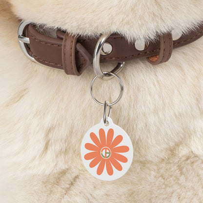 TONY G Pet Tag, featuring TONY Gerbera #1 and TG Logo #1 Monogram