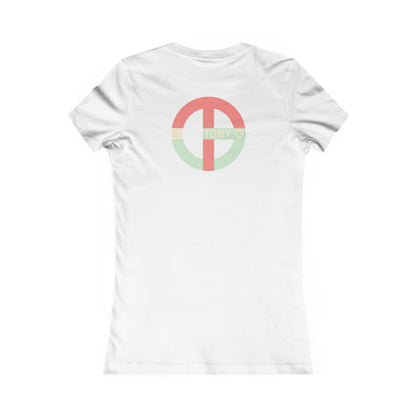 TONY Gerbera(#4 of 12) Women's Favorite Tee, adorned with the TONY Gerbera #4 design