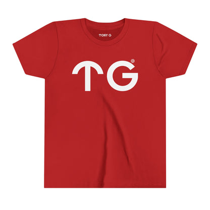 TONY G Youth Short Sleeve Tee, featuring the T&G Logo