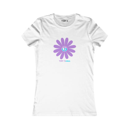 TONY Gerbera(#12 of 12) Women's Favorite Tee, adorned with the TONY Gerbera #12 design