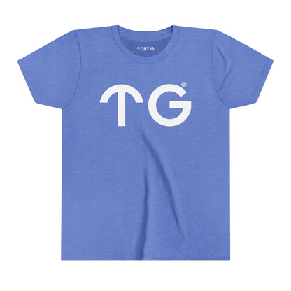 TONY G Youth Short Sleeve Tee, featuring the T&G Logo