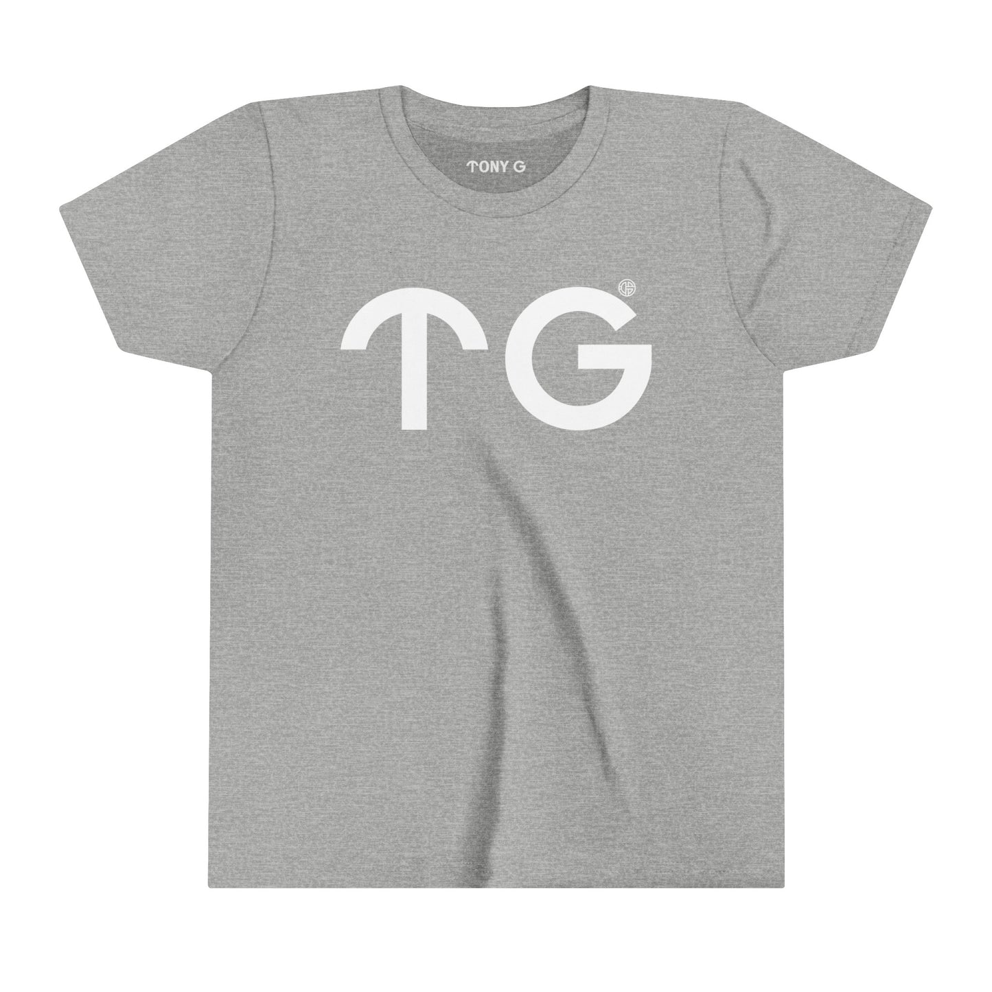 TONY G Youth Short Sleeve Tee, featuring the T&G Logo