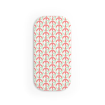 TONY G Phone Click-On Grip, adorned with the TG Logo Vintage #4 Monogram Pattern