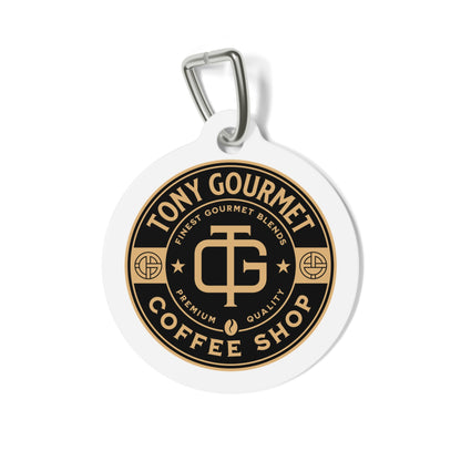 TONY Gourmet Pet Tag, featuring the TONY Gourmet design