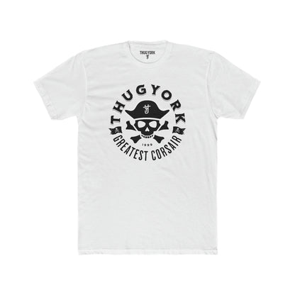 THUG YORK By TONY G Men's Cotton Crew Tee, featuring the Greatest Corsair design