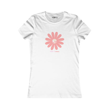 TONY Gerbera(#11 of 12) Women's Favorite Tee, adorned with the TONY Gerbera #11 design