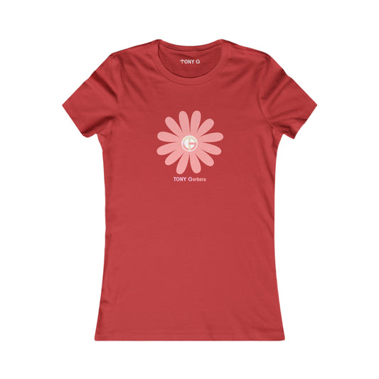 TONY Gerbera(#11 of 12) Women's Favorite Tee, adorned with the TONY Gerbera #11 design