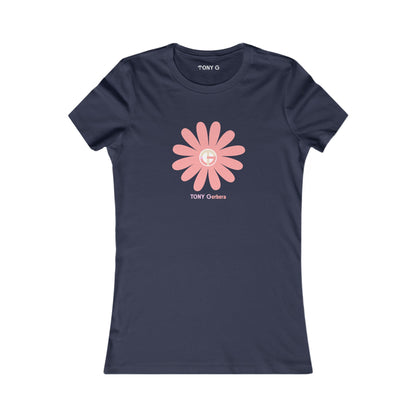 TONY Gerbera(#11 of 12) Women's Favorite Tee, adorned with the TONY Gerbera #11 design