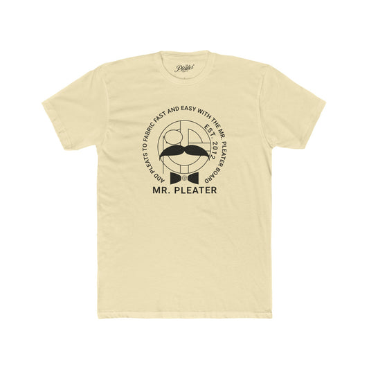 Mr. Pleater By TONY G Men's Cotton Crew Tee, featuring the Mr. Pleater Logo and Slogan