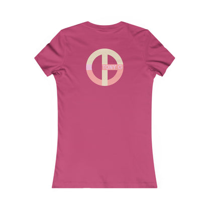 TONY Gerbera(#11 of 12) Women's Favorite Tee, adorned with the TONY Gerbera #11 design