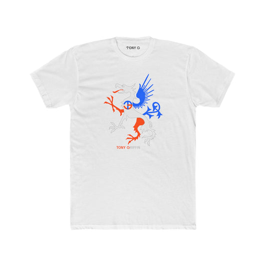TONY Griffin Men's Cotton Crew Tee, featuring the TONY Griffin design