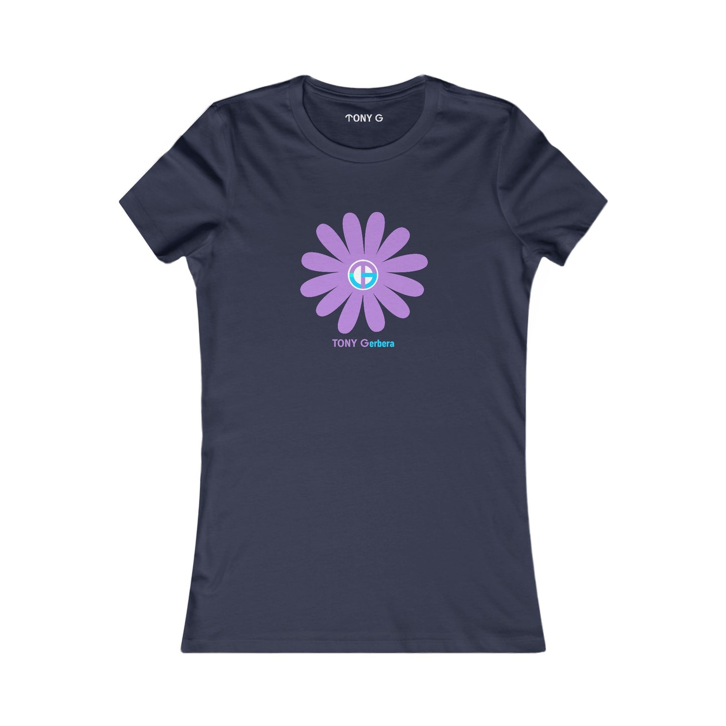 TONY Gerbera(#12 of 12) Women's Favorite Tee, adorned with the TONY Gerbera #12 design