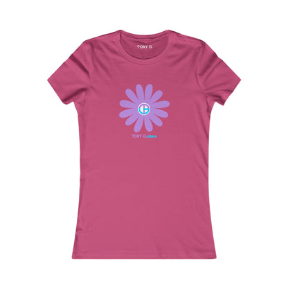 TONY Gerbera(#12 of 12) Women's Favorite Tee, adorned with the TONY Gerbera #12 design