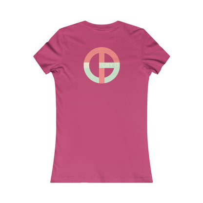 TONY Gerbera(#4 of 12) Women's Favorite Tee, adorned with the TONY Gerbera #4 design