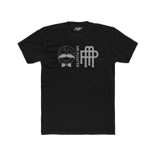 Mr. Pleater By TONY G Men's Cotton Crew Tee, featuring the Mr. Pleater Logo and Monogram
