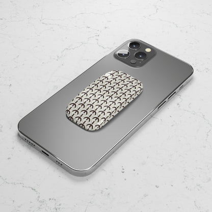 TONY G Phone Click-On Grip, adorned with the TG Logo Vintage #2 Monogram Pattern