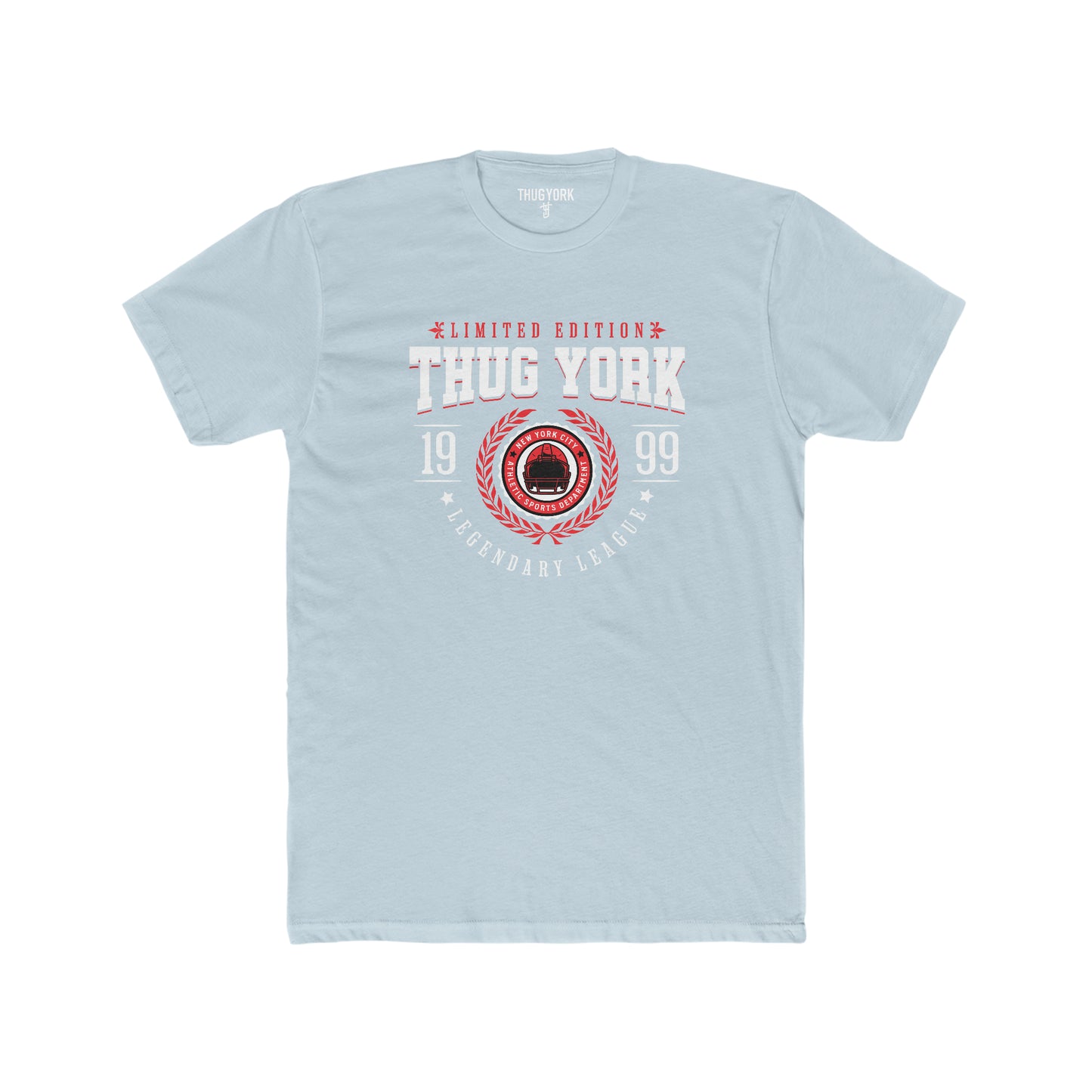 THUG YORK By TONY G Men's Cotton Crew Tee, featuring the Legendary League design