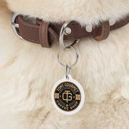 TONY Gourmet Pet Tag, featuring the TONY Gourmet design