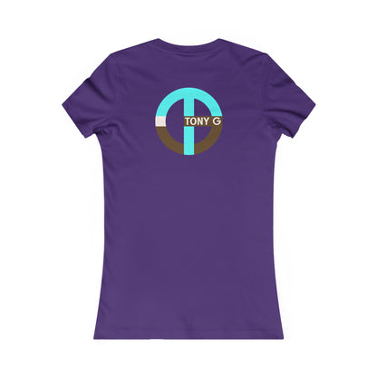 TONY Gerbera(#6 of 12) Women's Favorite Tee, adorned with the TONY Gerbera #6 design