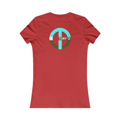 TONY Gerbera(#6 of 12) Women's Favorite Tee, adorned with the TONY Gerbera #6 design