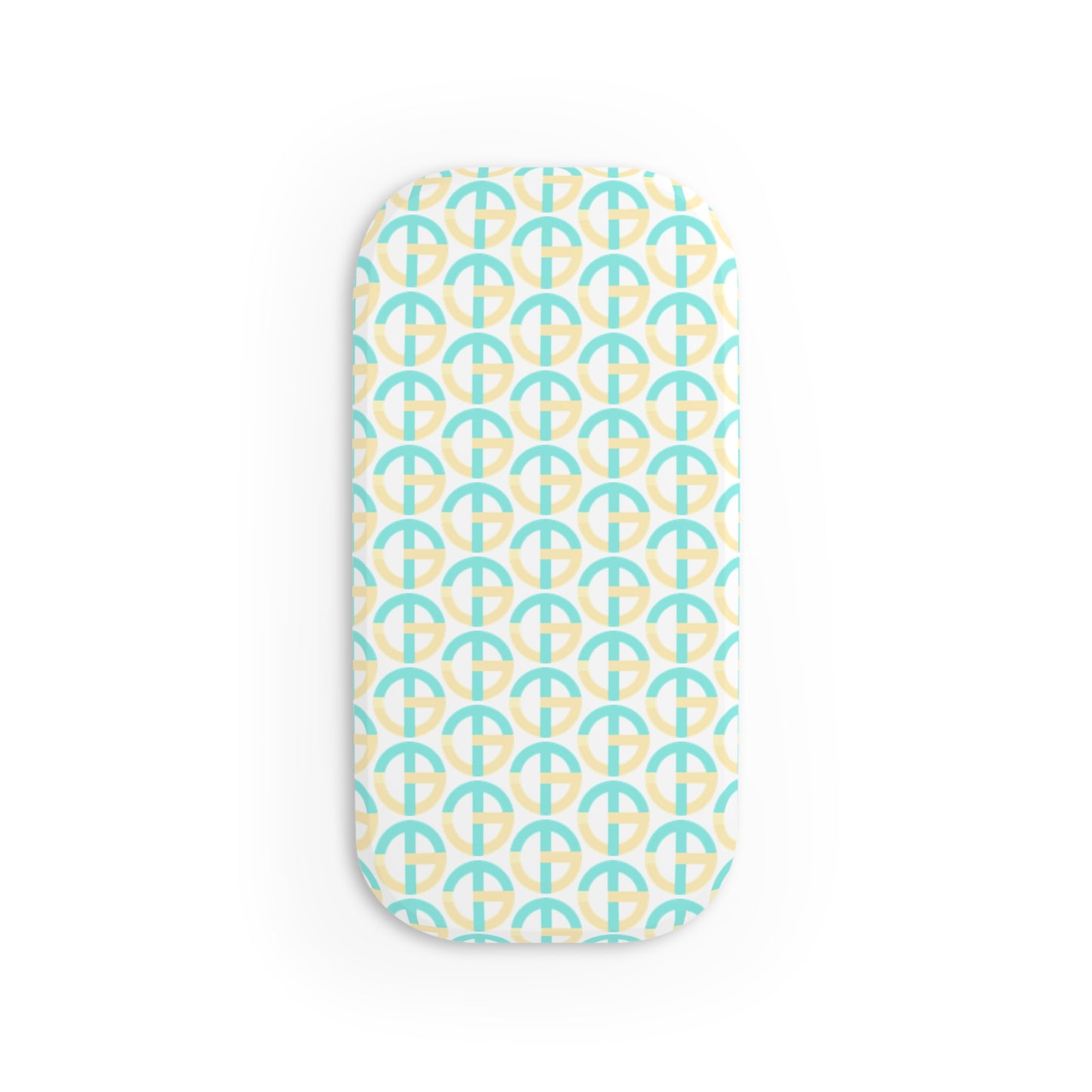 TONY G Phone Click-On Grip, adorned with the TG Logo Vintage #3 Monogram Pattern