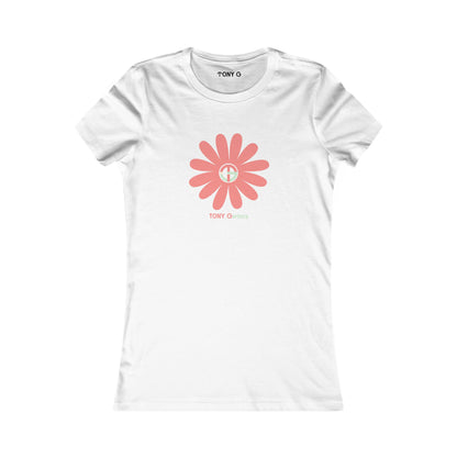 TONY Gerbera(#4 of 12) Women's Favorite Tee, adorned with the TONY Gerbera #4 design