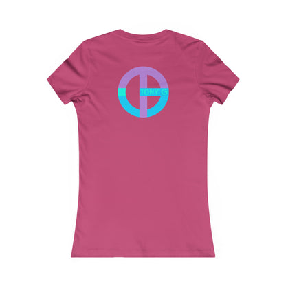 TONY Gerbera(#12 of 12) Women's Favorite Tee, adorned with the TONY Gerbera #12 design