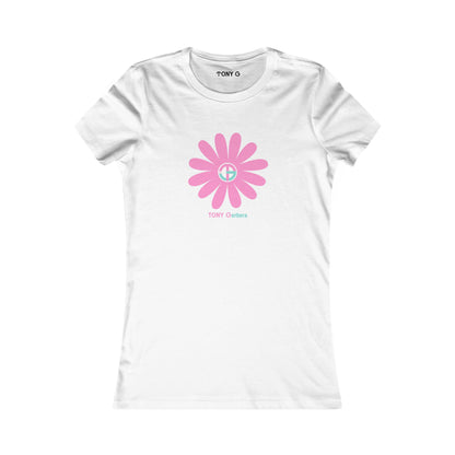 TONY Gerbera(#10 of 12) Women's Favorite Tee, adorned with the TONY Gerbera #10 design