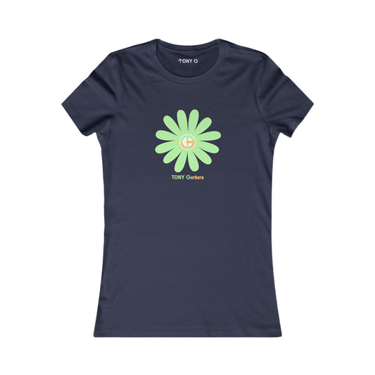 TONY Gerbera(#8 of 12) Women's Favorite Tee, adorned with the TONY Gerbera #8 design