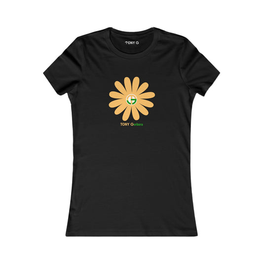 TONY Gerbera(#5 of 12) Women's Favorite Tee, adorned with the TONY Gerbera #5 design