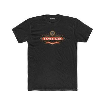 TONY Gin Men's Cotton Crew Tee, featuring the TONY Gin design