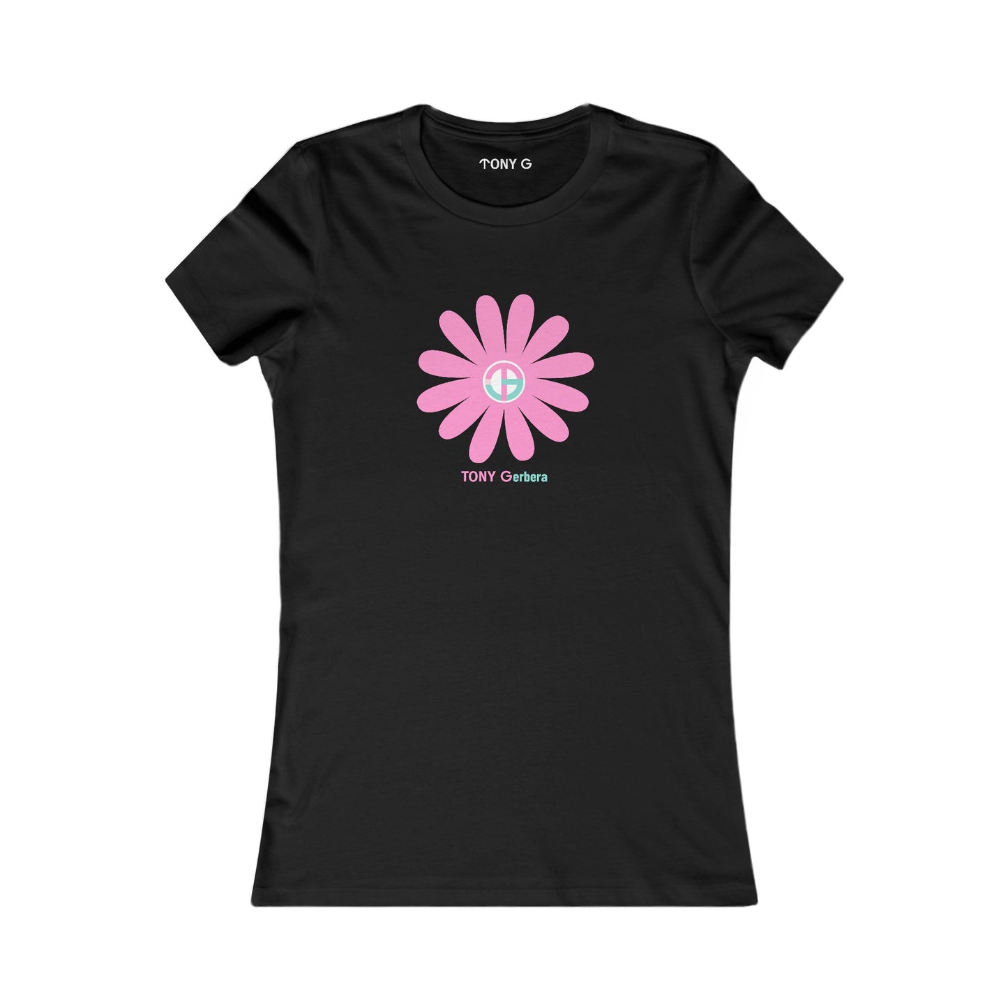 TONY Gerbera(#10 of 12) Women's Favorite Tee, adorned with the TONY Gerbera #10 design