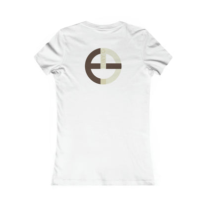 TONY G Women's Favorite Tee, adorned with the TG Logo Vintage #2 Monogram