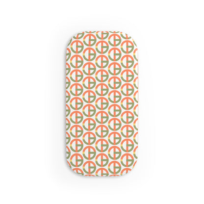 TONY G Phone Click-On Grip, adorned with the TG Logo Vintage #1 Monogram Pattern