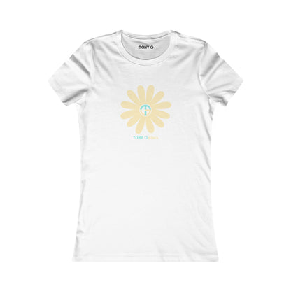 TONY Gerbera(#3 of 12) Women's Favorite Tee, adorned with the TONY Gerbera #3 design