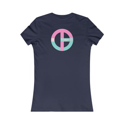 TONY Gerbera(#10 of 12) Women's Favorite Tee, adorned with the TONY Gerbera #10 design